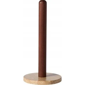 Držák kuchyňských utěrek Muubs YAMI Mramorový Stojan na Kuchyňské Papírové Utěrky / Hnědý