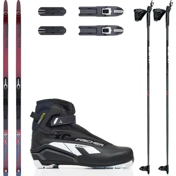 Běžky SALOMON Escape Snow 47 eSkin + FISCHER XC Comfort Pro + LEKI XTA Track