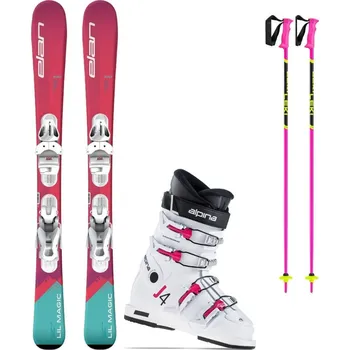 Sjezdové lyže Lyžařský set ELAN Lil Magic JRS 2