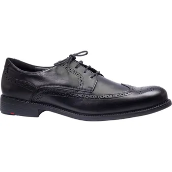 Pánské polobotky Vycházkové polobotky, Lloyd, Tampico, šíře F, černá: Černá Hladká kůže 32,5 48 F - užší střih (29146-29147)