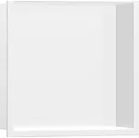Hansgrohe XtraStoris Original - Výklenek do stěny s rámem, 30x30x10 cm, matná bílá 56061700
