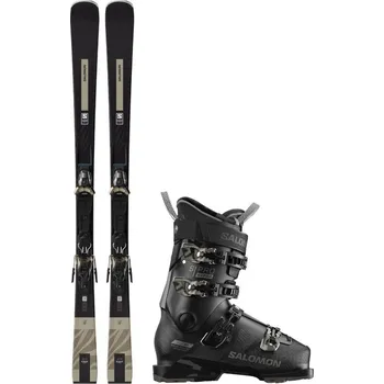 Sjezdové lyže Lyžařský set SALOMON E S/Max N°10