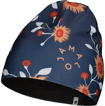 Čepice Čepice na běžky Maloja LupicinaM. W - modrá/růžová UNI