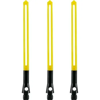 Příslušenství pro šipky Unicorn Násadky Slikstik Aluminium - short - yellow