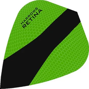 Příslušenství pro šipky Harrows Letky Retina-X - Green F0384