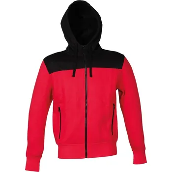 Pánská mikina James Ross Svetr Washington pánský červená L