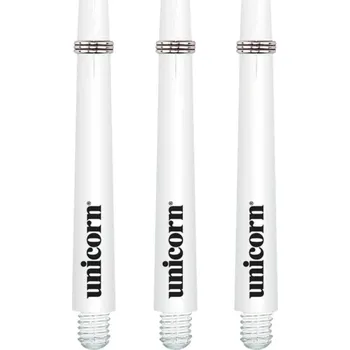 Příslušenství pro šipky Unicorn Násadky Gripper 3 - medium - white