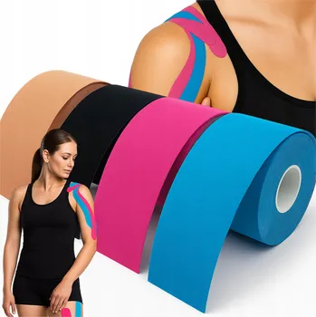 Tejpovací páska TEJPY KINESIOTAPING KINEZIOLOGICKÉ PÁSKY NÁPLASTI na tělo koleno 5 cm x 5 m