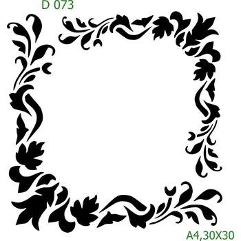 Šablona D 073 - A4 , Lepící fólie