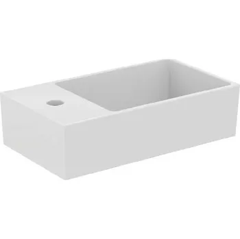 Umyvadlo Ideal Standard Extra - Umývátko 45x25 cm, s přepadem, otvor pro baterii vlevo, bílá T373301
