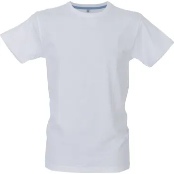 James Ross Tričko California pánské bílá 3XL