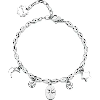 Šperk Brosway Půvabný ocelový náramek s přívěsky Chakra BHKB247 + 2 měsíce na vrácení zboží