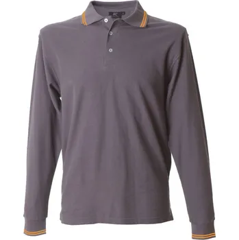 Pánské tričko James Ross Polokošile New Marsiglia tmavě šedá M