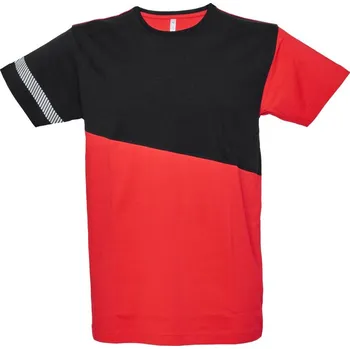 Pánské tričko James Ross Tričko Maastricht červená/černá 3XL