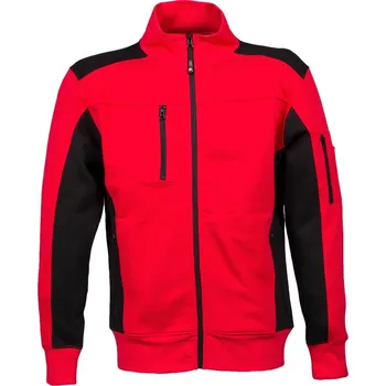 Pánská mikina James Ross Svetr Cambridge červená/černá L