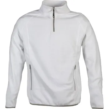 Pánská mikina James Ross Fleecová mikina Torino bílá XS