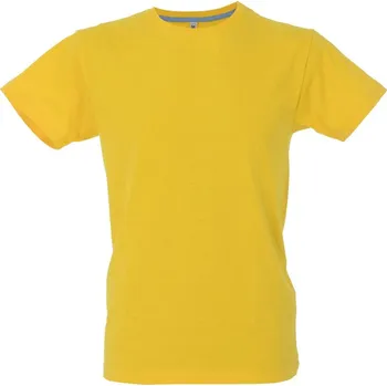 Pánské tričko James Ross Tričko California pánské žlutá XL