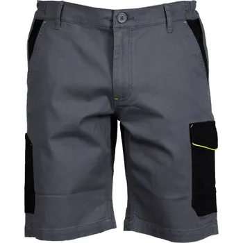 James Ross Kalhoty Zurigo Bicolor Shorts šedá XXL