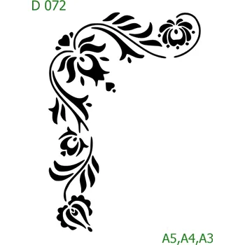 Šablona D 072 - A3 , Lepící fólie