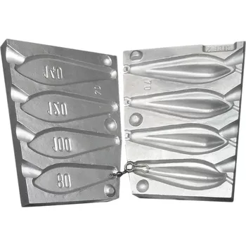 Forma na odlévání FORMA NA OLOVO 80-140G+100 PEREK ZDARMA (Forma na olovo F-70)