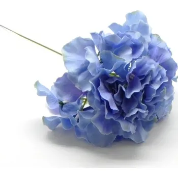 umělá květina Hortenzie 28 cm stvol - sv.modrá