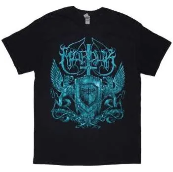 Pánské oblečení Merch Marduk: Marduk Unisex T-shirt: Black Metal Assault (black) (back Print) (medium) M