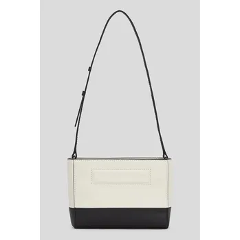 Kabelka Kožená kabelka Karl Lagerfeld IKON/K bílá barva, A3W32030 00A, vel. ONE SIZE