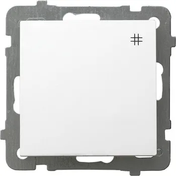 vypínač Vypínač Światła Pojedynczy Krzyżowy Wyłącznik Bílý ŁP-4G/m/00 OSPEL AS