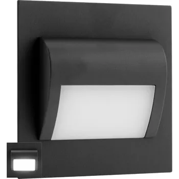 Bodové svítidlo Idealed Podhledové bodové svítidlo schodowa DECORUS 9 LED 1,2W Grafit ProVero Studená