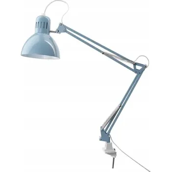 Lampička IKEA TERTIAL Stolní lampa, světle modrá