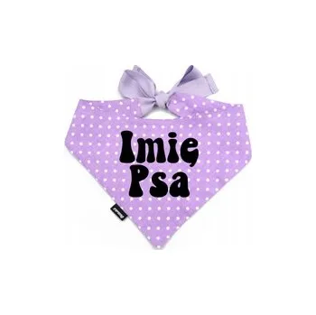 Šátek Bandana/Šátek Psiakrew fialový S