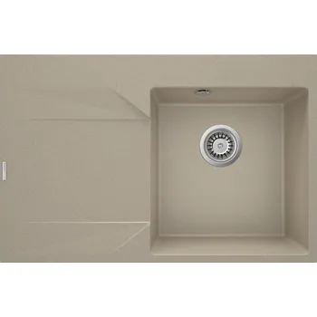 Granitový dřez Deante Evora granitový dřez 76x50 cm béžová ZQJ_711L
