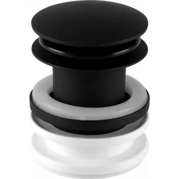 Sifon MCALPINE UMYVADLOVÁ VÝPUST KLIK-KLAK UNIVERZÁLNÍ ČERNÁ