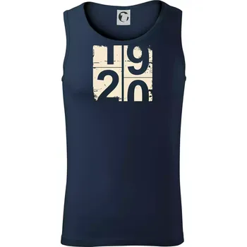 Tachometr 20 - Tílko pánské Core - XL ( Námořní modrá (velmi tmavá - téměř černá) )