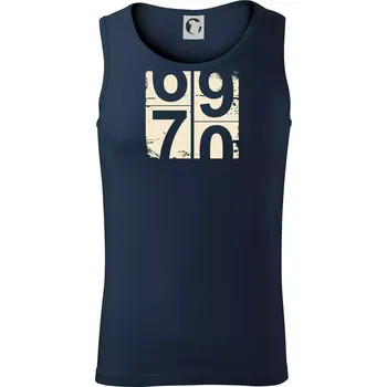 Tachometr 70 - Tílko pánské Core - 2XL ( Námořní modrá (velmi tmavá - téměř černá) )