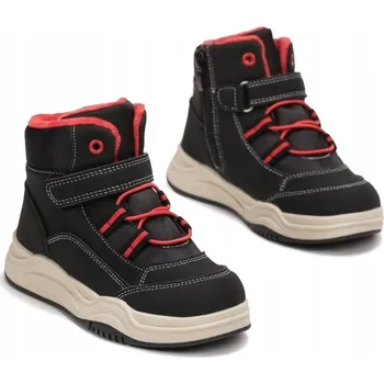 Dámská obuv Dětské Kotníkové Boty Kotníkové Boty Zateplené Traktorky Podzimní Zimní Černé Velikost 23