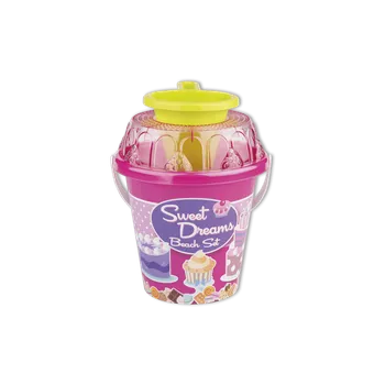 Hra na zahradu Androni Sada na písek s trychtýřem - střední, růžová