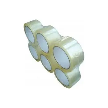 BALICÍ PÁSKA 48mm/54m SOLVENTNÍ TRANSPARENTNÍ (Faktura)