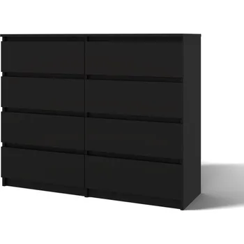 Komoda FALCO Komoda Malvína M8 120 černá