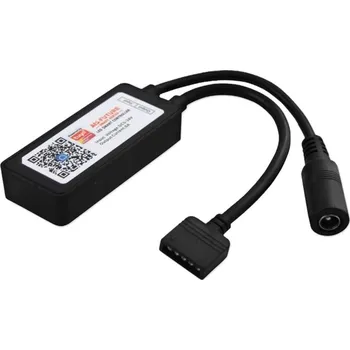 vypínač Masterled LED páskový ovladač RGBW WiFi SMART TUYA 6A 5-24V 72W 144W Black LVT