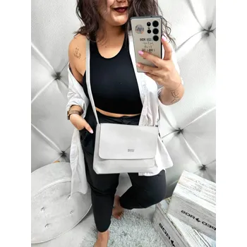 Kabelka Crossbody COVERI Barva: Šedá