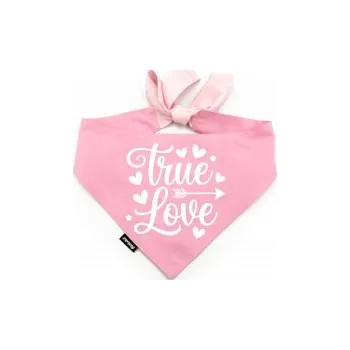 Nákrčník Bandana/Šátek Psiakrew růžový S