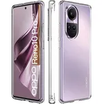 Pouzdro pro Oppo Reno10/Reno10 Pro, ochranné pouzdro z TPU silikonu, odolné proti poškrábání,