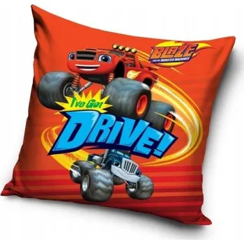 Povlak na dekorativní polštářek Povlak Carbotex Blaze and Mega Machines 40 x 40 polštáře