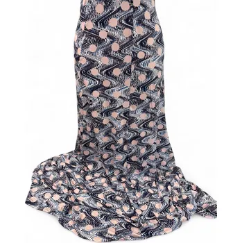 Dámská sukně Letní puntikovaná sukně EVA, Barva Modrá, Velikost 40 - na zakázku, Materiál 96% Viskoza 4% Lycra