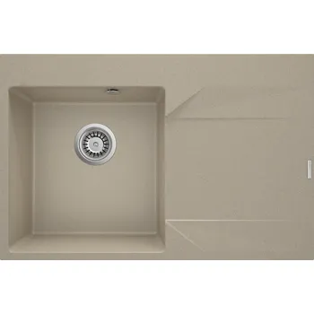 Granitový dřez Deante Evora granitový dřez 76x50 cm béžová ZQJ_711P