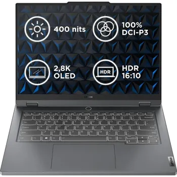 Notebook Notebook Lenovo Legion Slim 5 14APH8 14,5" AMD Ryzen 7 16 GB / 512 GB šedý