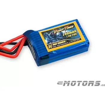 RC náhradní díl Giant Power 200mAh 2S 20C,