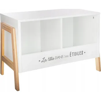 Knihovna Regál Atmosphera 60 x 30 x 40 cm bílý