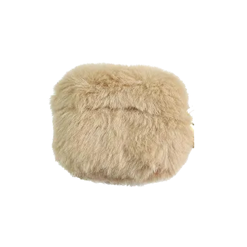 Příslušenství pro sluchátka Plyšový obal pro AirPods 4 Barva: Hnědá